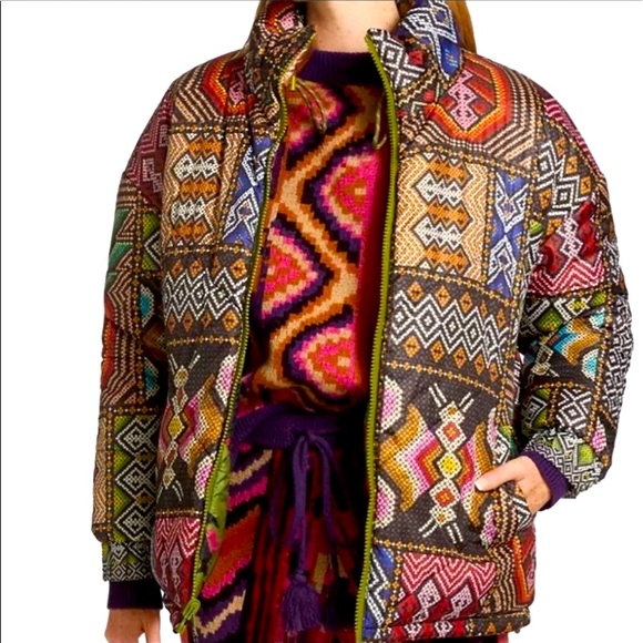 Farm Rio Tripical Rauti puffer. - Picture 4 of 6